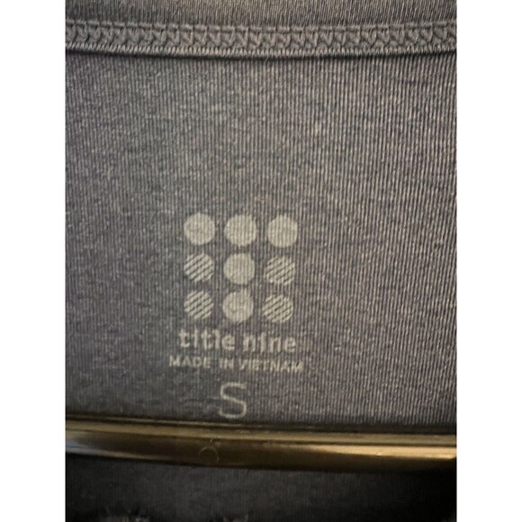 Title Nine Sunbuster 1/2 Zip Short Sleeve Sun Shirt Women’s Size S Blue - Picture 3 of 5